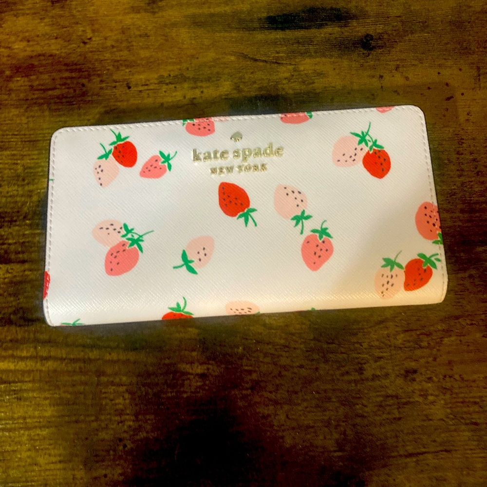 Brand new Kate Spade Strawberry Wallet